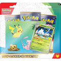 Pokémon 30 Jahre – 3er Tech-Sticker-Blister – Deutsch