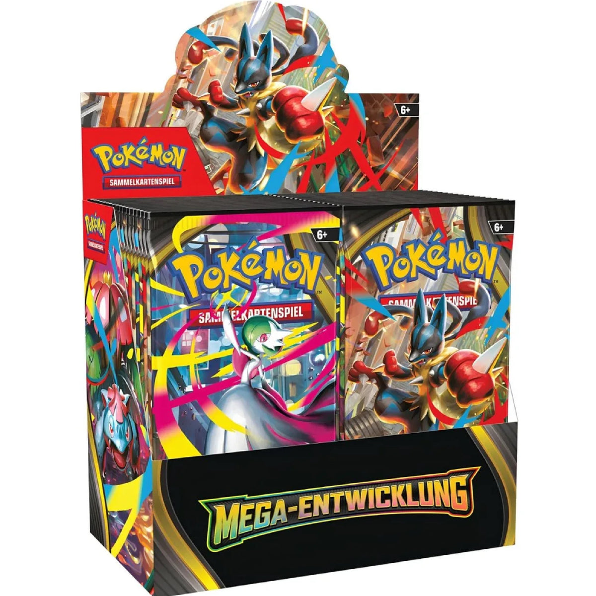 Pokémon Mega-Entwicklung Display – 36 Booster – Deutsch